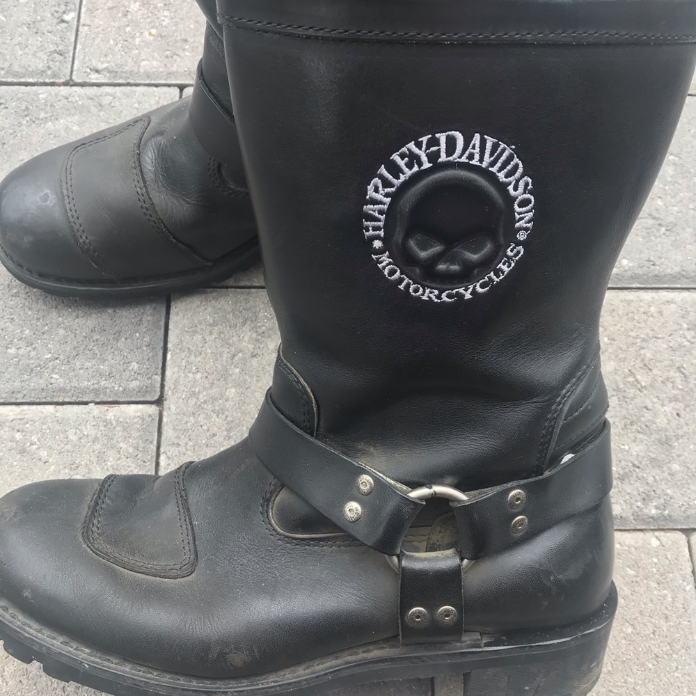 Mens Harley Motorcycle Boots